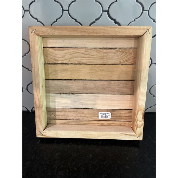 FUNNY WOOD SIGN QUOTES SAYINGS "YOUR CRAZY IS SHOWING"  10" X 10” FRANCESCA’S - Picture 3 of 6